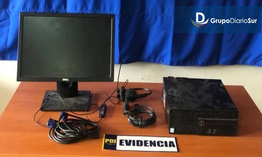 PDI recupera computador tras delito de Apropiación Indebida 
