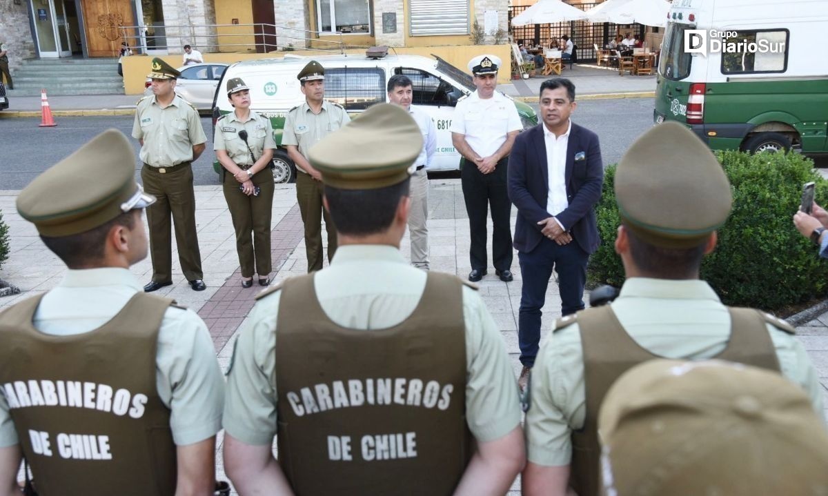 Fiscalización en el centro de Valdivia terminó con dos detenidos