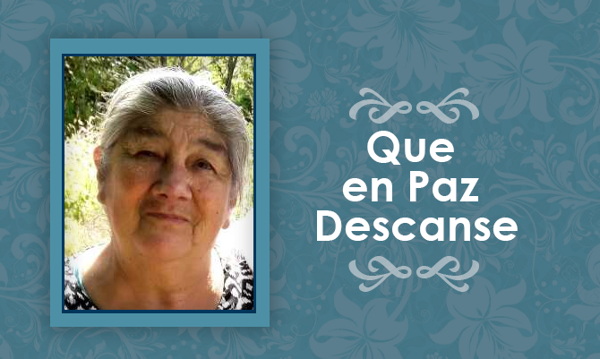 [Defunción] Falleció María del Carmen Vásquez Contreras Q.EP.D