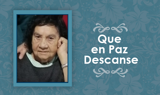 [Defunción] Falleció Isabel del Carmen Torres Henrriquez  Q.E.P.D.