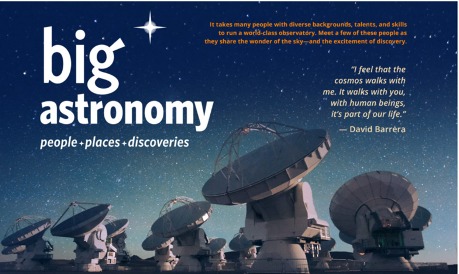 Estrenan espectáculo virtual sobre observatorios "Astronomía a Gran Escala"