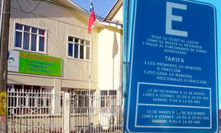 Colegio María Deogracia se suma a rechazo por cobros de estacionamiento en Futrono