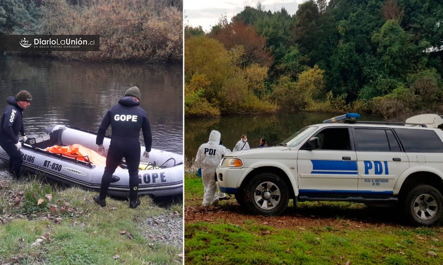 Encuentran cuerpo en río de La Unión: pertenecería a paciente que escapó del hospital local