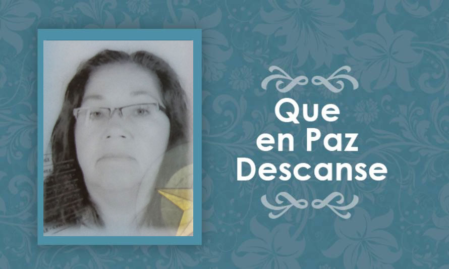[Defunción] Falleció Verónica del Carmen Roa Gallardo Q.EP.D