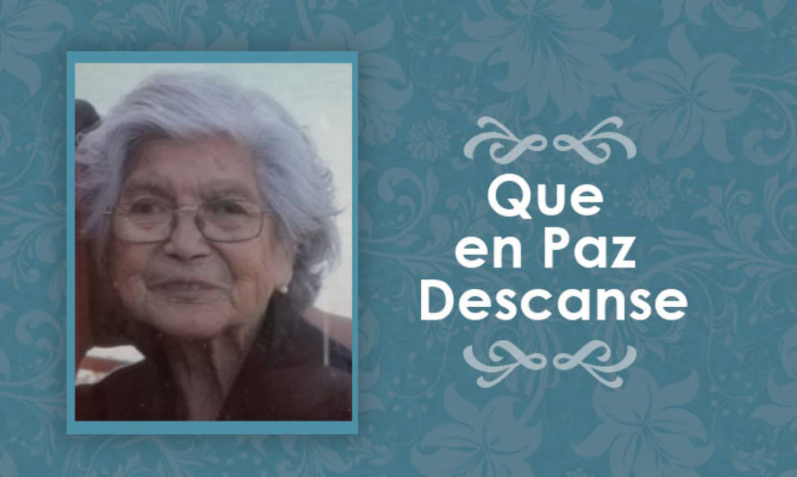 [Defunción] Falleció señora Albertina Jertrudis LLanquín LLanquín Q.EP.D