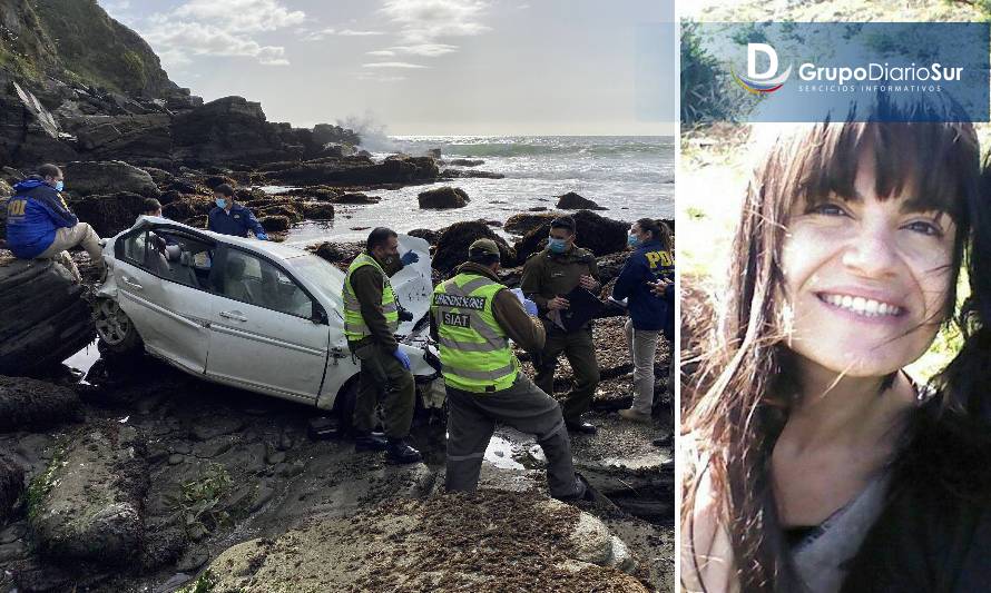 Conocida artesana murió en accidente en costa valdiviana