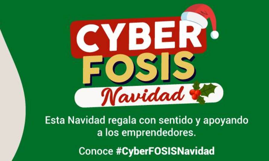 Invitan a adelantar compras en la CyberFOSIS Navidad