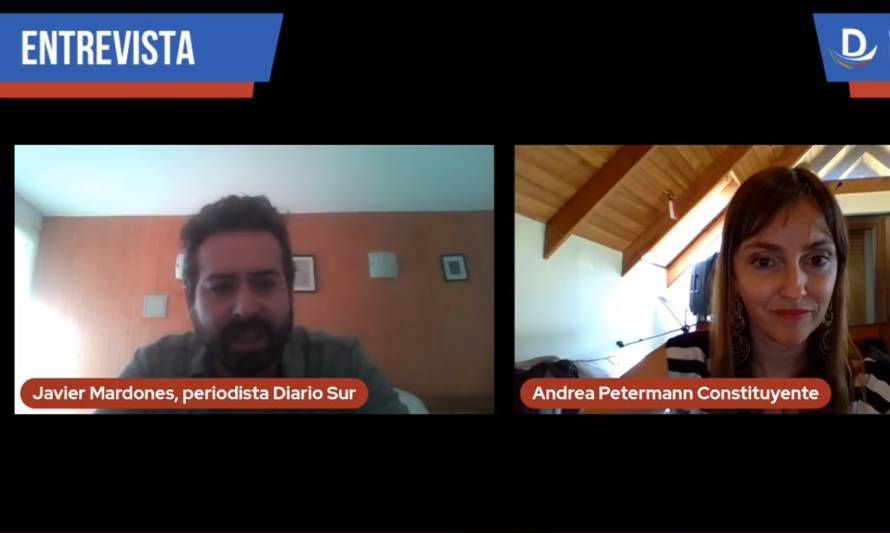"No volvería a enviar un sms": el mea culpa de Andrea Petermann, candidata constituyente