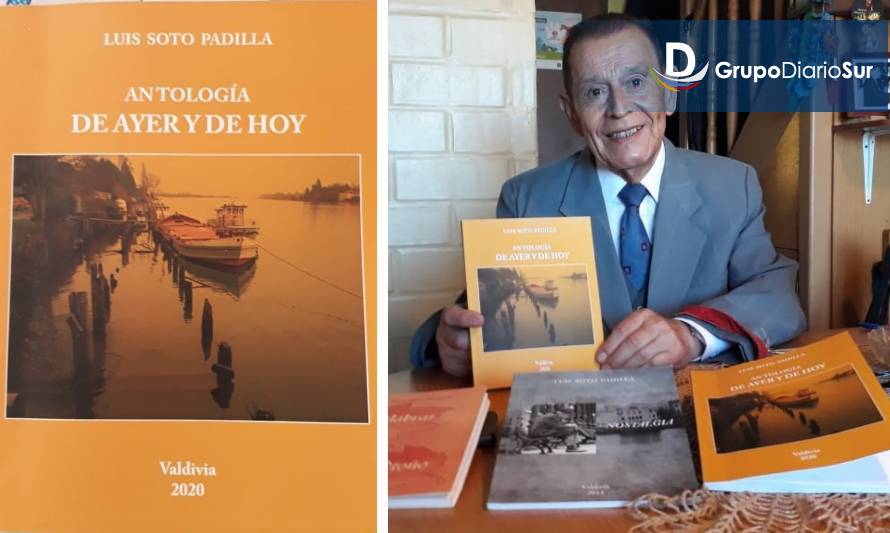 Poeta valdiviano publicó su antología de obras