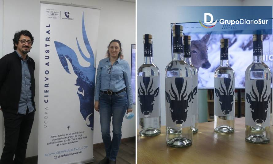 Lanzarán primer vodka de trigo nacional y agua de la selva valdiviana