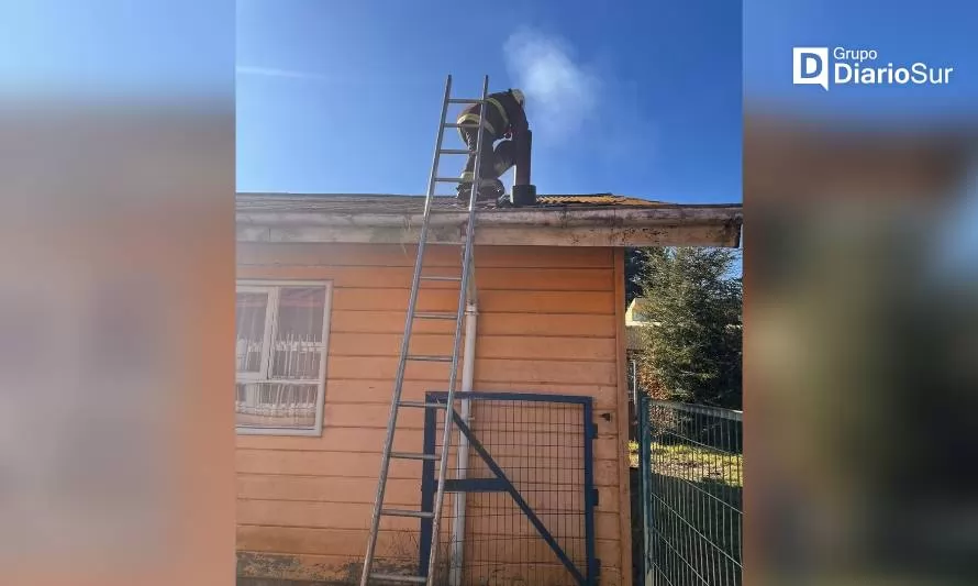 Solo un escape de humo resultó ser la alarma de emergencia en Nontuelá