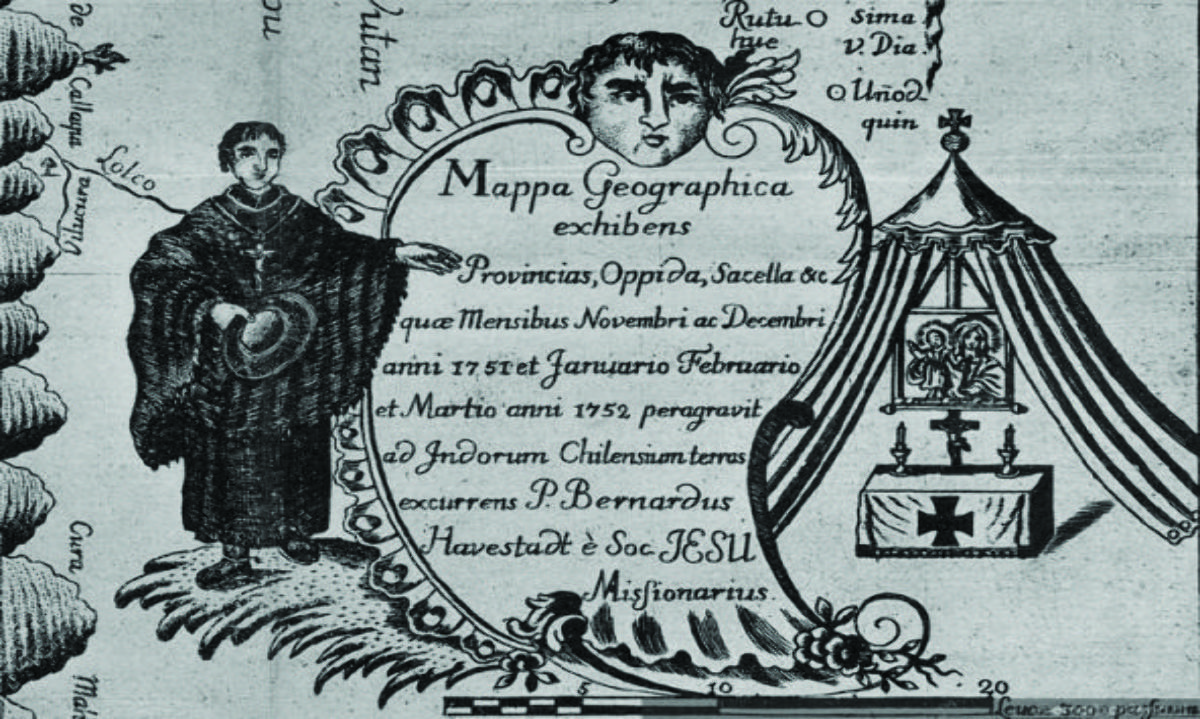 En 1766 García Alsué lanzó una medalla al mar en Aysén