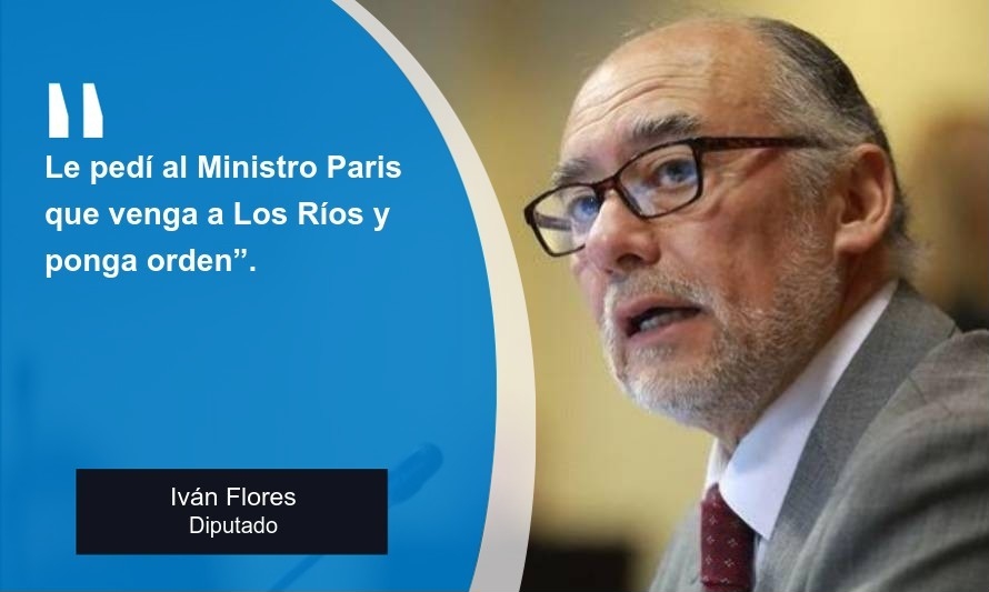 Diputado Flores solicitó al Ministro de Salud visitar urgente la región