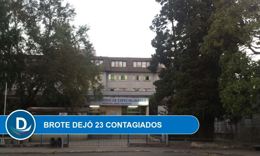 Ranquina contrajo covid en brote de Hospital Base Valdiva 