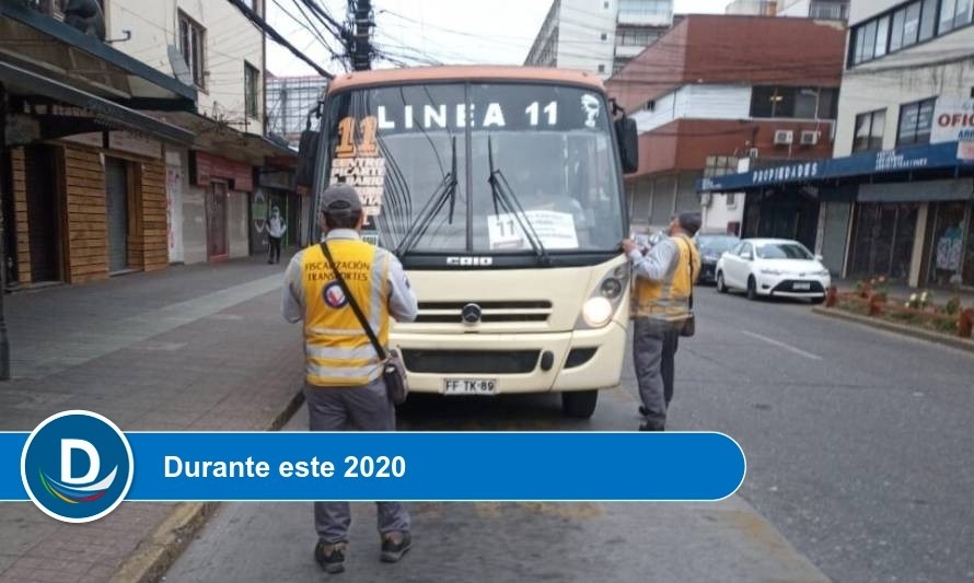 En Los Ríos: Casi 10 mil controles realizó el programa de fiscalización del MTT 