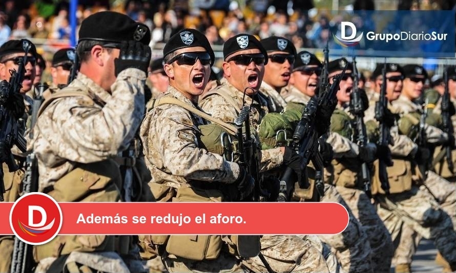 Ejército informó nuevo cambio de lugar para efectuar la Parada Militar en Valdivia