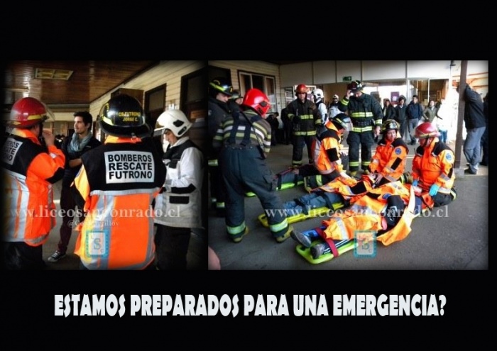 Las lecciones que dejó el simulacro de emergencia que se realizó en el Liceo San Conrado 