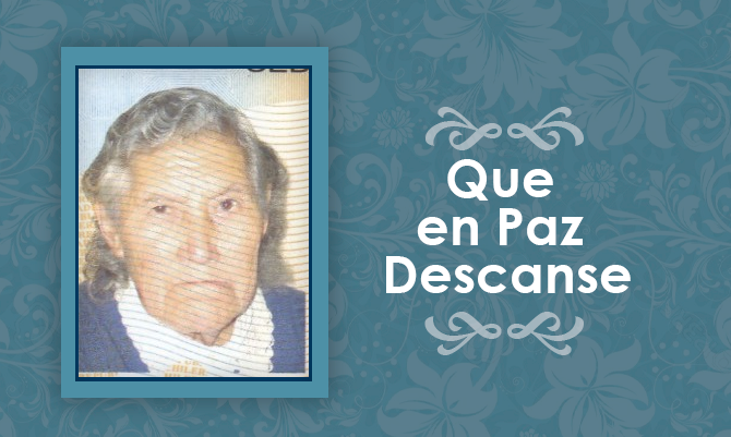 Falleció Margarita Isabel Reyes Espinoza Q.E.P.D