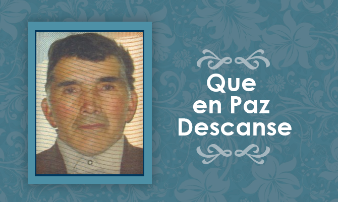 [Defunción] Falleció Roberto Iván Ojeda Ojeda Q.E.P.D