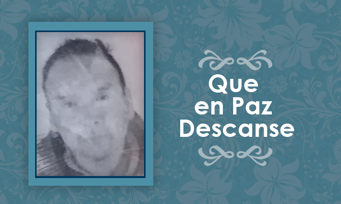 [Defunción] Falleció Pablo Sadrach Cárdenas Jerez  Q.EP.D