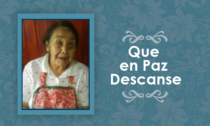 [Defunción] Falleció Rosa Catrihual Jaramillo Q.EP.D