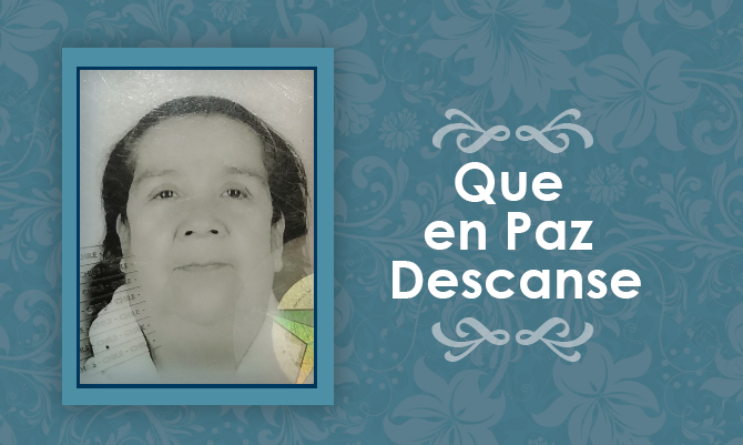 [Defunción] Falleció María Rebeca Catrihual Hernández Q.E.P.D