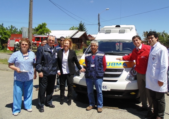 Paillaco cuenta con una nueva ambulancia desde esta semana