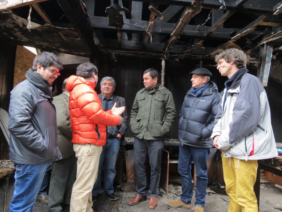 Cores visitaron hogar del Cifan para evaluar financiamiento de su reconstrucción 